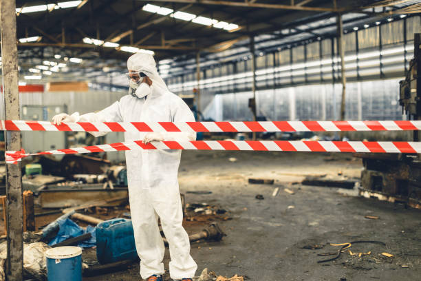 Professional Trauma Scene Cleanup technician working in North Fork, CA